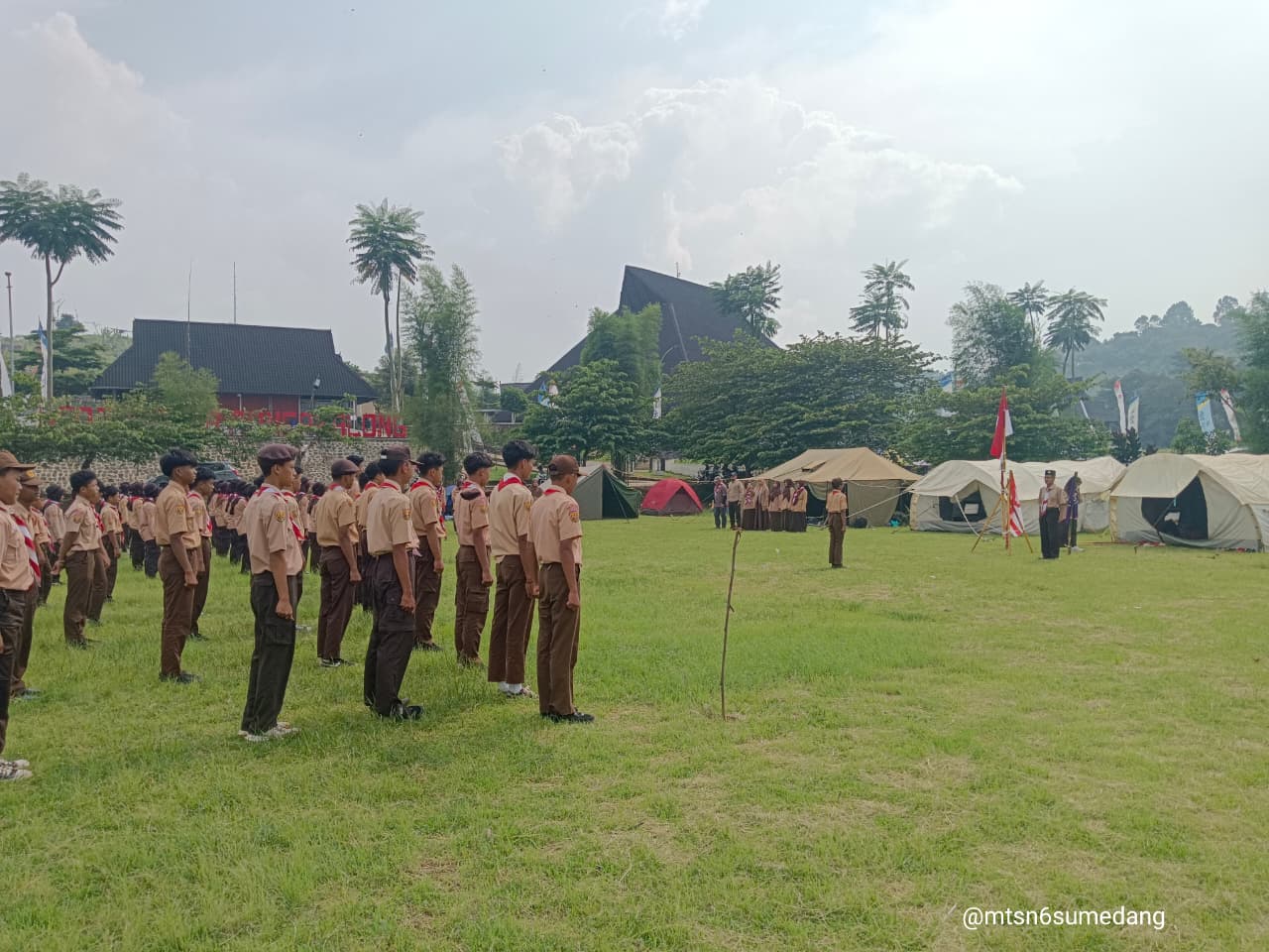 MTsN 6 Sumedang Sukses Gelar Perkemahan Lomba Tingkat 1 Pramuka Penggalang